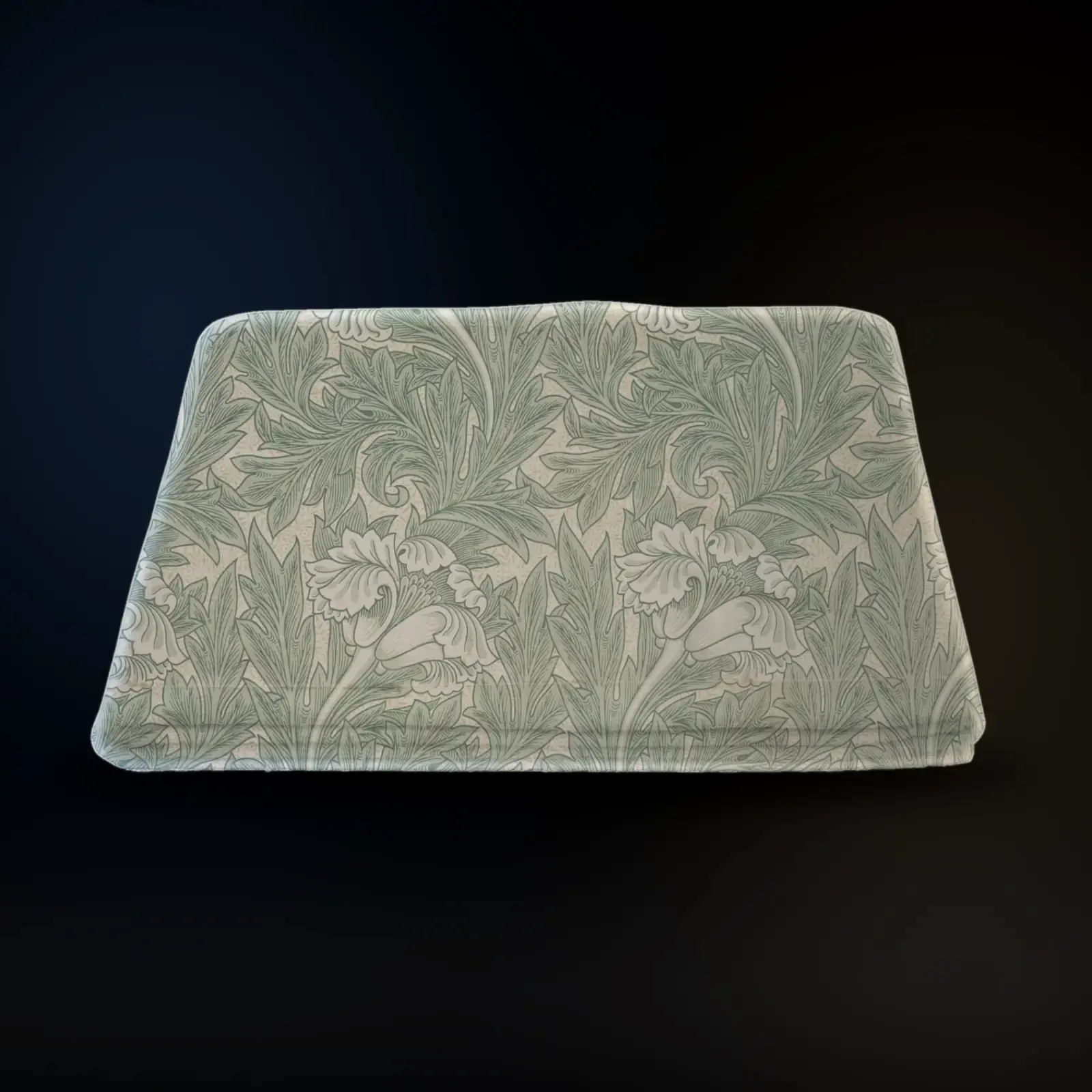 Tulip by William Morris, printed on a beach towel